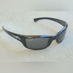 NICE! Arnette Tantrum Sunglasses Black Gloss/Gray Polarized AN4037 41/81 Italy